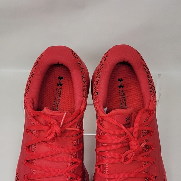 Under Armour UA Charged Vantage Red Men’s Sz Multi Running Shoes 3024699-600 New - Picture 8 of 10